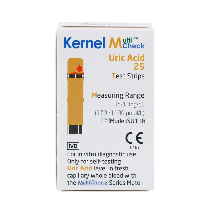 Testjezelf Multicheck urinezuur teststrip 25 stuks