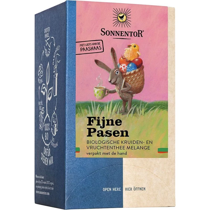 Sonnentor Thee Fijne Pasen Biologisch 18 zakjes