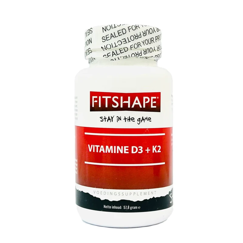 Fitshape Vitamine D3 + K2 90 tabletten