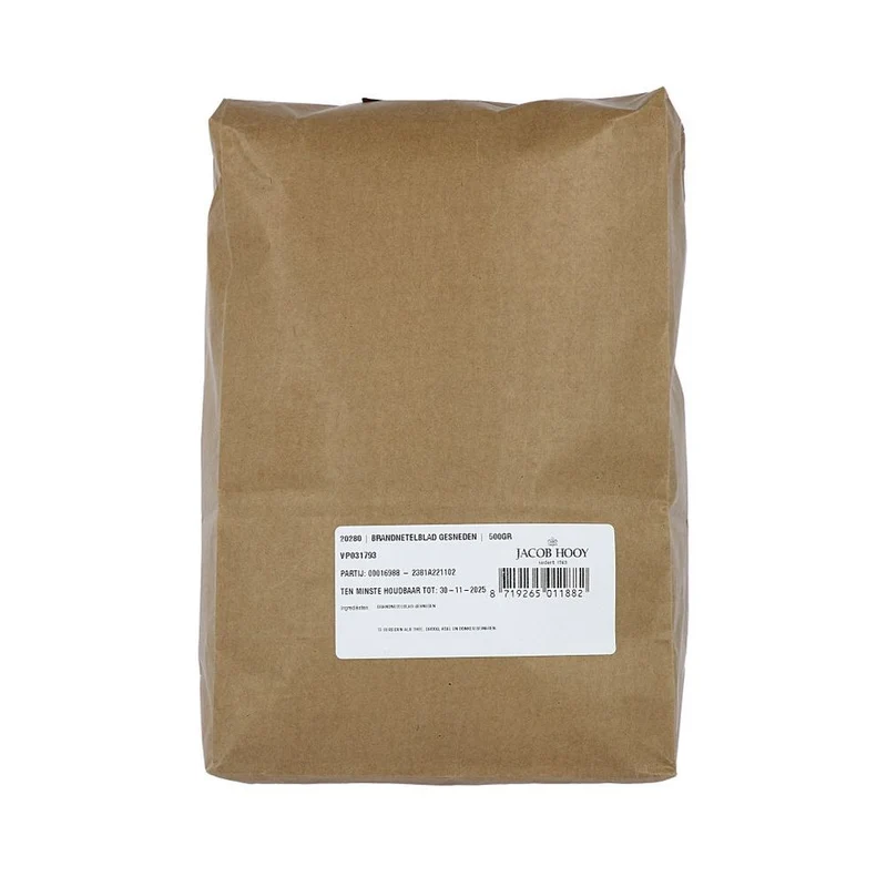 Jacob Hooy Brandnetelblad Gesneden 500 gram