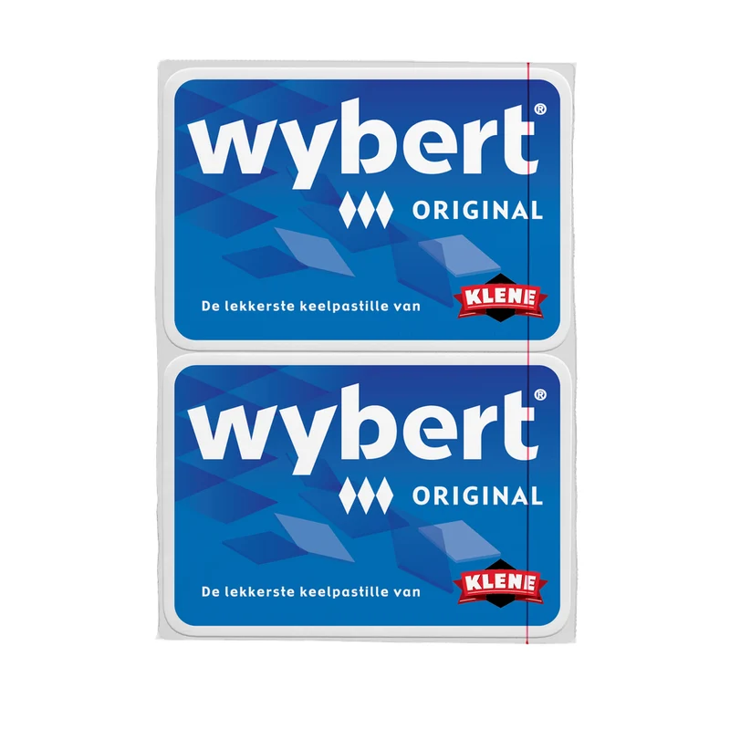 Wybert Keelpastilles Original Duopack 50 gram