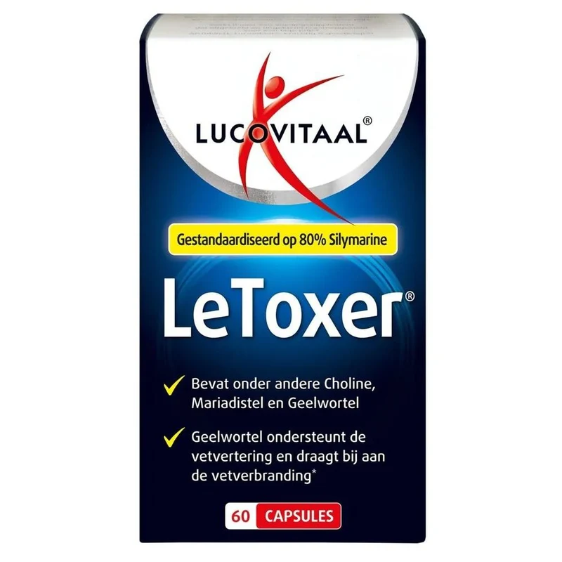 Lucovitaal Le Toxer BE 60 capsules