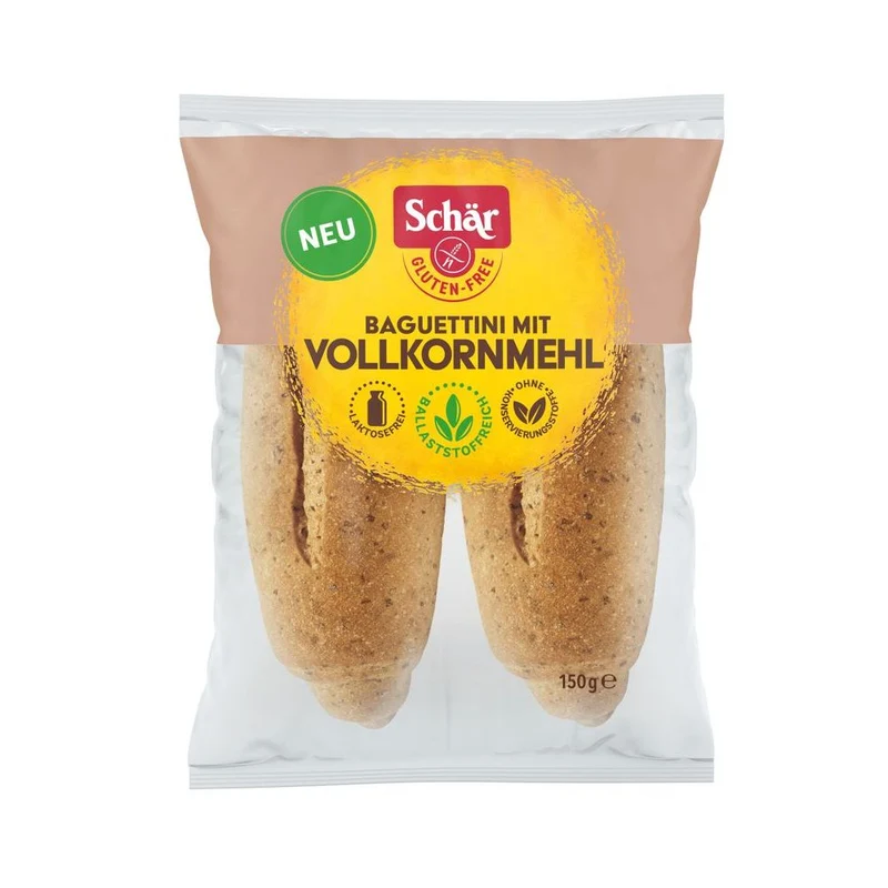 Schar Baguettini Met Volkorenmeel 150 gram