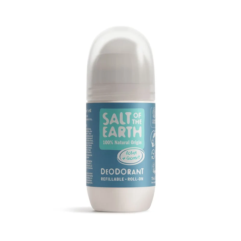 Salt of the Earth Natural Deodorant Roll On Ocean & Coconut 75 ml