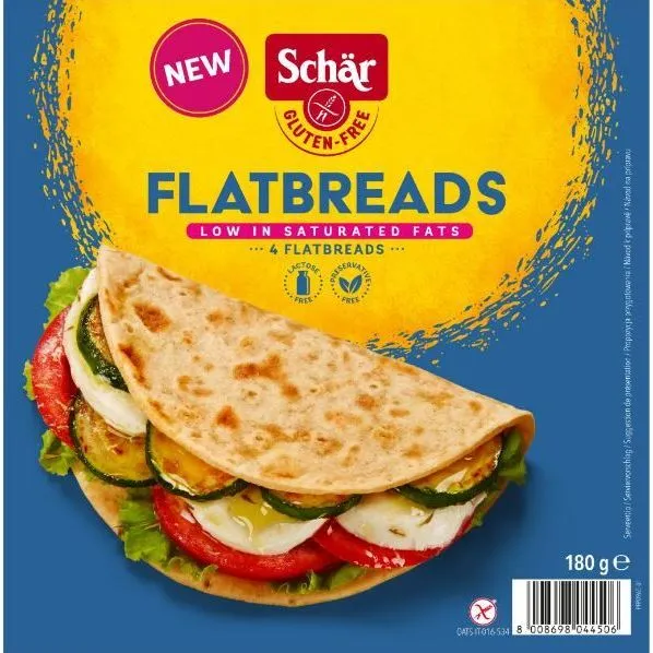 Schar Flatbreads 180 gram