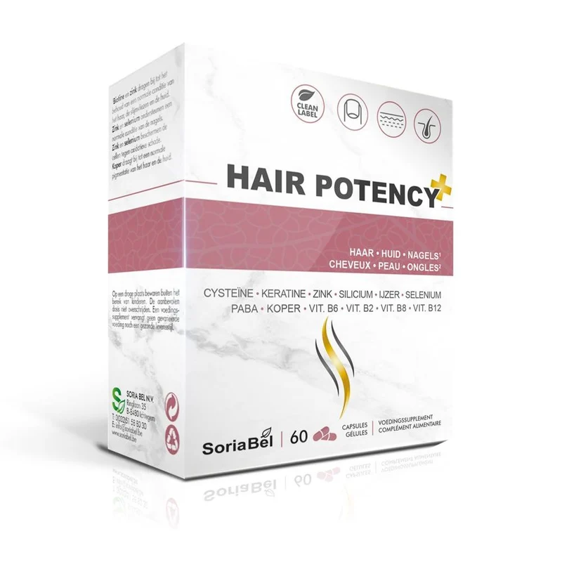 Soria Hair Potency Plus 60 capsules