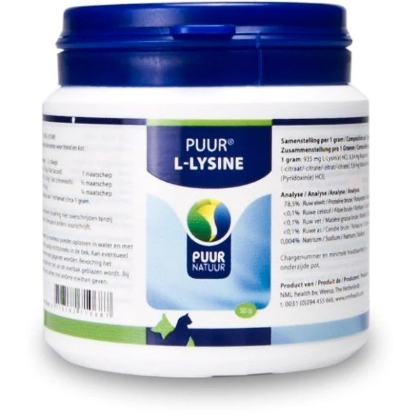 Puur Natuur L-Lysine 50 gram