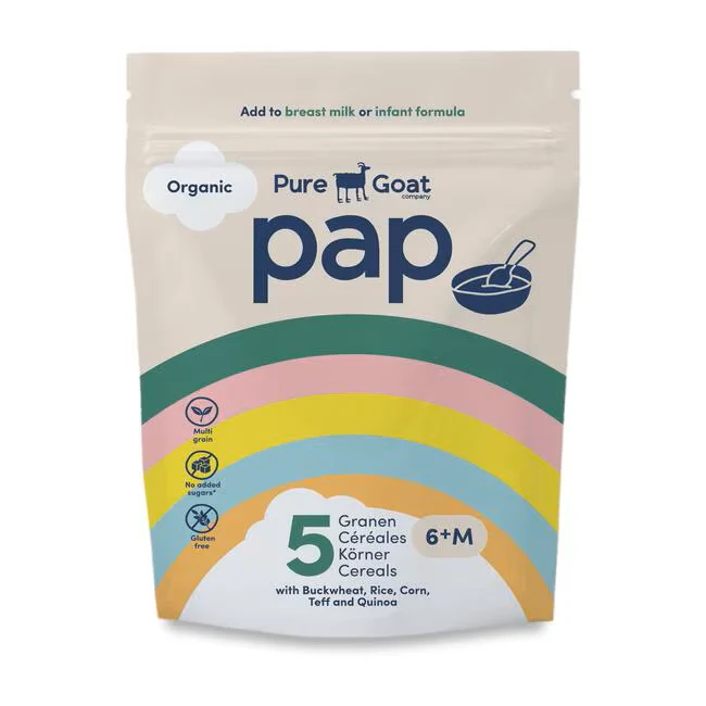 Pure Goat Bio Pap 5 Granen 6+ 200 gram