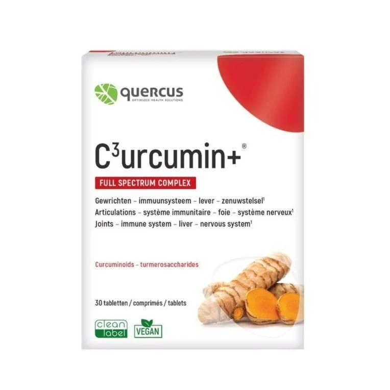 Quercus Curcumin Plus 30 tabletten