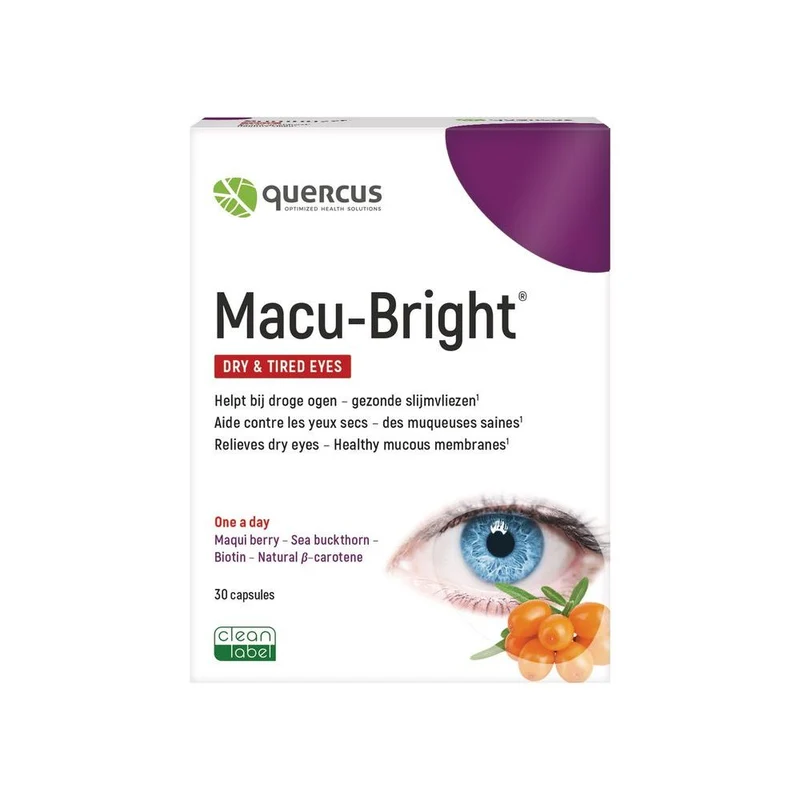 Quercus Macu-Bright 30 capsules