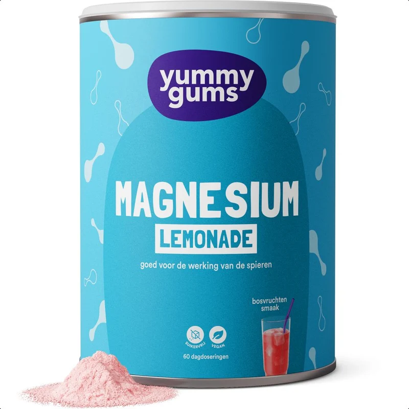 Yummy Gums Magnesium Lemonade 240 gram