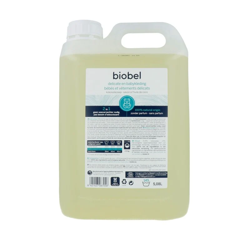 Biobel Delicate & Babykleding Wasmiddel