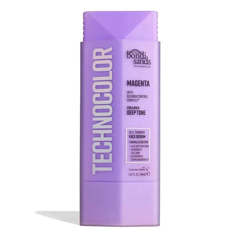 Bondi Sands Technocolour Zelfbruiner Serum Gezicht Magenta