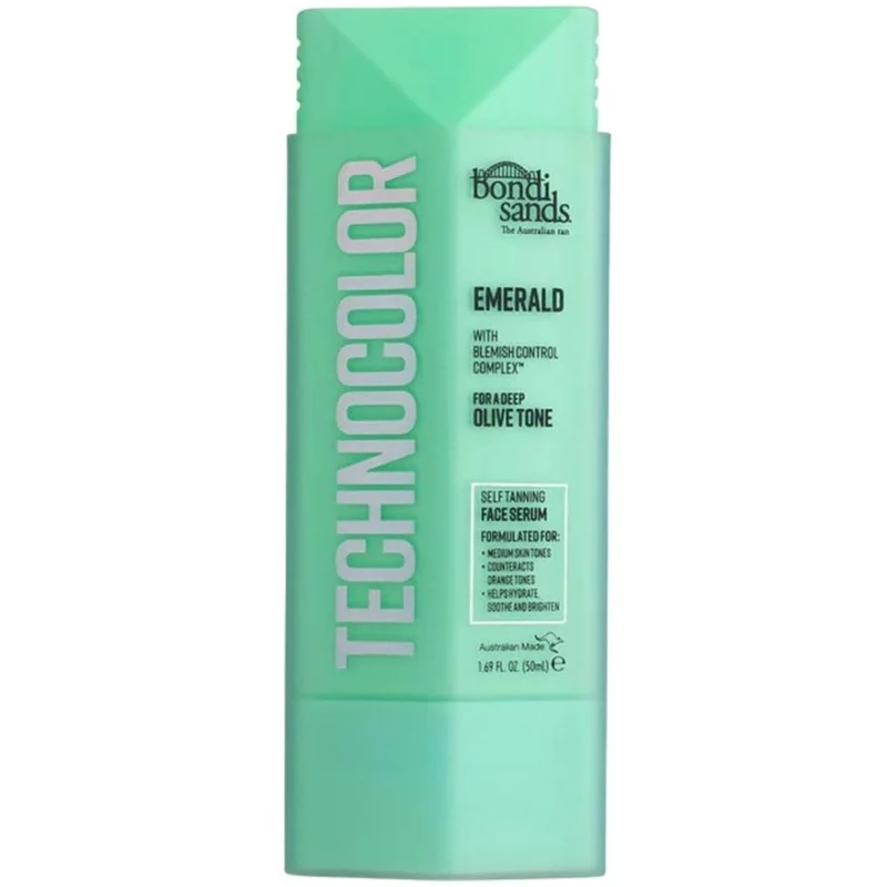 Bondi Sands Technocolour Zelfbruiner Serum Gezicht Emerald