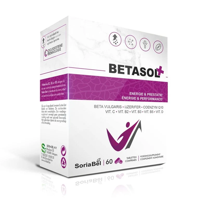 Soria Natural Betasol Plus Tabletten 60 tabletten