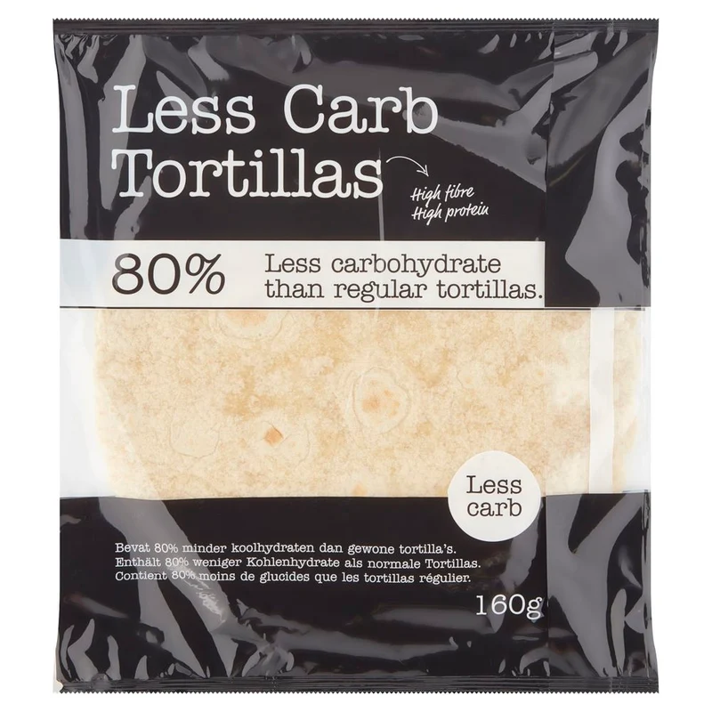 Smaakt Less Carb Tortillas 160 gram