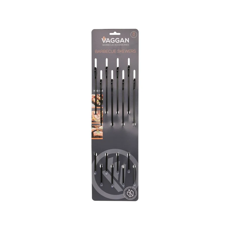 Koopman BBQ Pennen Anti-Aanbak Set van 8 Stuks
