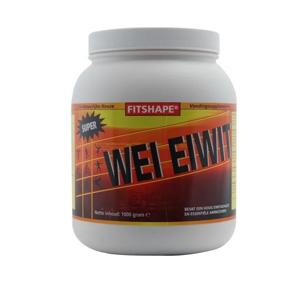 Fitshape Wei-eiwit Aardbei 1 kg