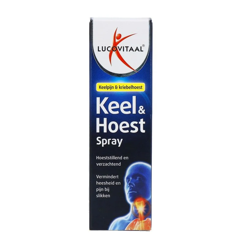 Lucovitaal Keel & Hoest Spray 20 ml