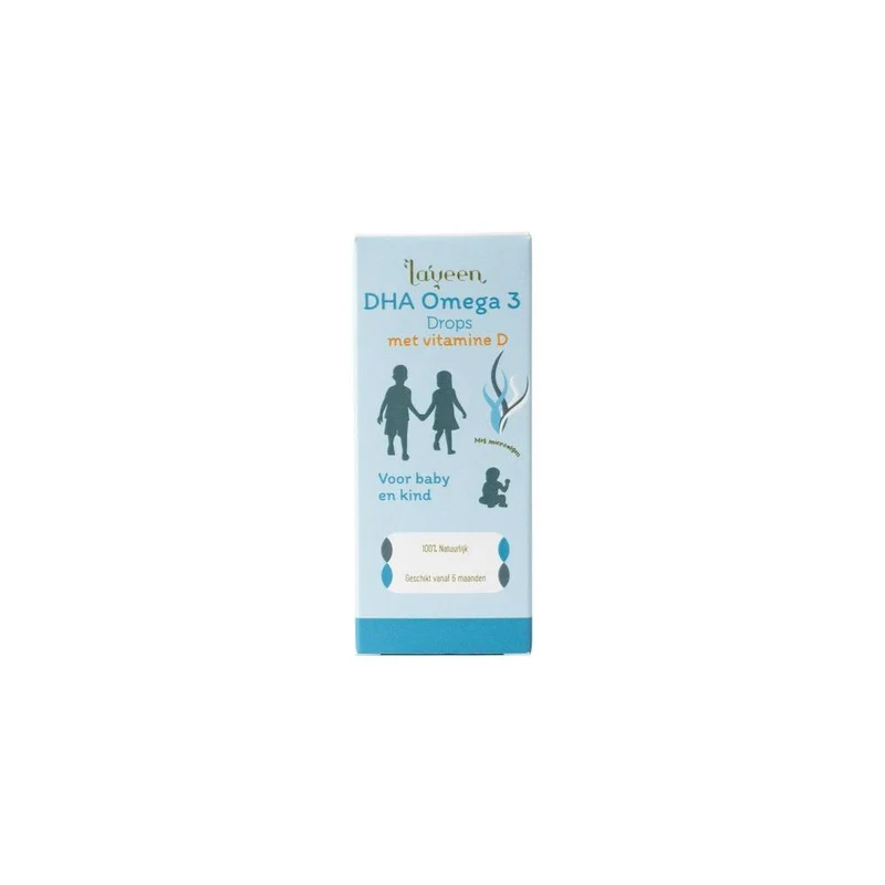 Laveen DHA Omega Drops Met Vitamine D 30 ml
