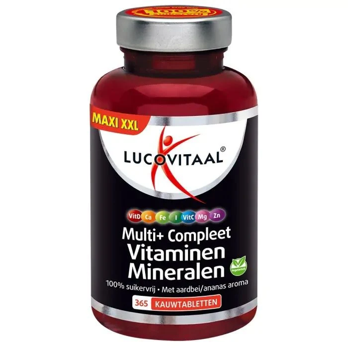 Lucovitaal Multi+ Kauwtablet Vitaminen & Mineralen 365 ktb