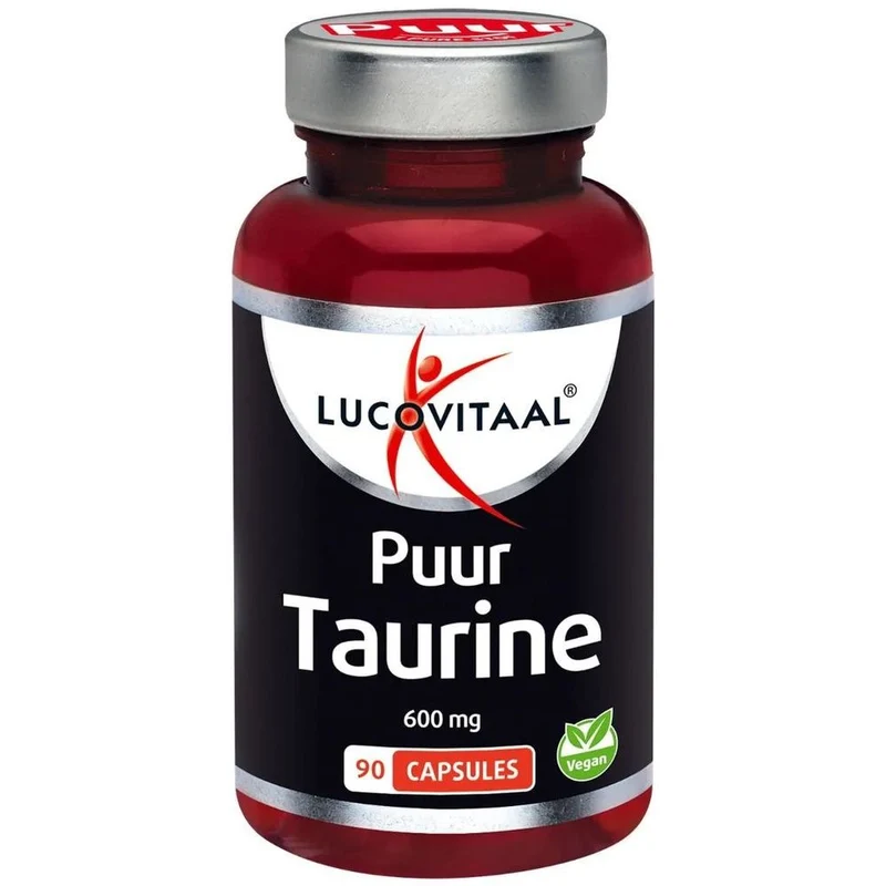 Lucovitaal Taurine Puur 600mg 90 cp
