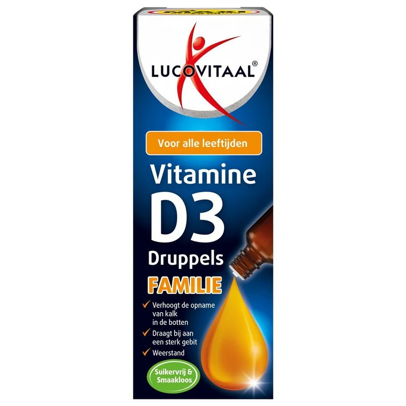 Lucovitaal Vitamine D3 Druppels Familie 50 ml