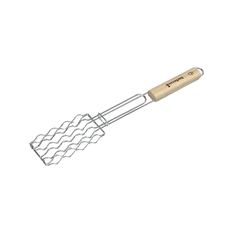 Barbecook Worstenklem Chroom & Hout 51cm