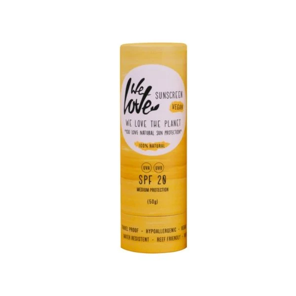 We Love The Planet Zonnebrandstick Spf20 50 gram