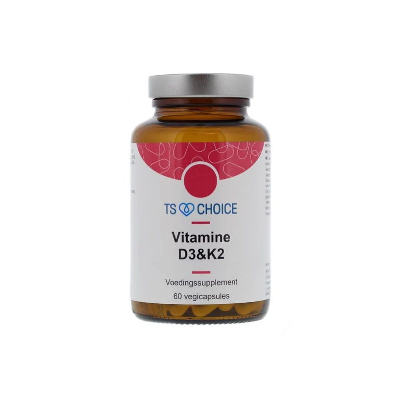 TS Choice Vitamine D3 +K2 Capsules 60 capsules