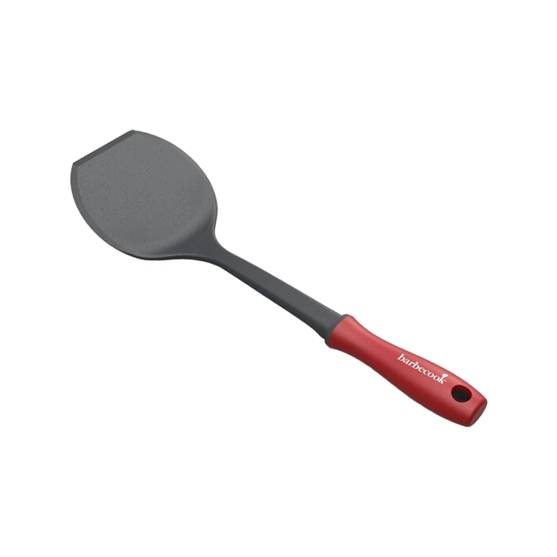 Barbecook Plancha spatel antikras uit nylon rood 37.5cm
