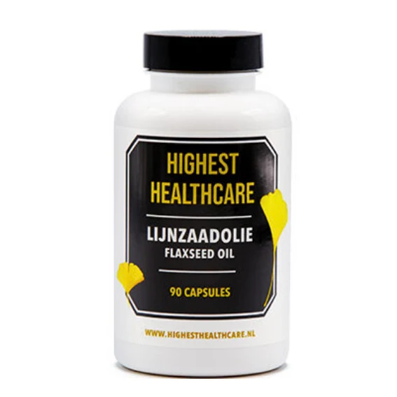 Highest Healthcare Lijnzaadolie 90 capsules