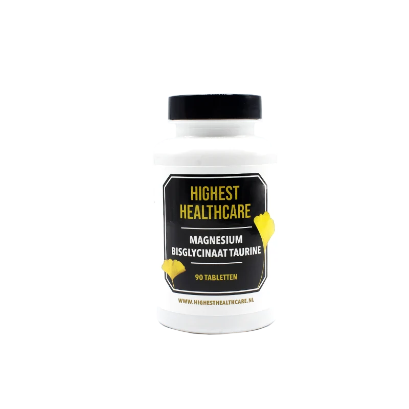 Highest Healthcare Magnesium Bisglycinaat Taurine 90 tabletten