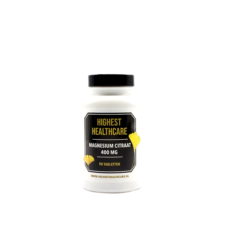 Highest Healthcare Magnesium Citraat 400mg 90 tb