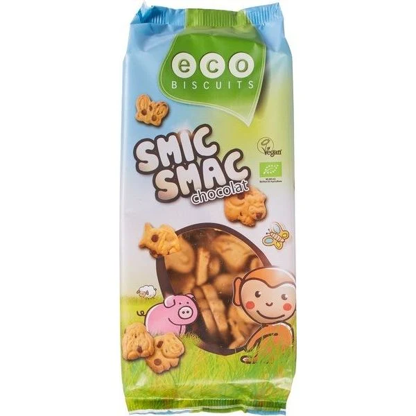 Ecobiscuit Smic Smac Chocolade Koekjes 150 gram