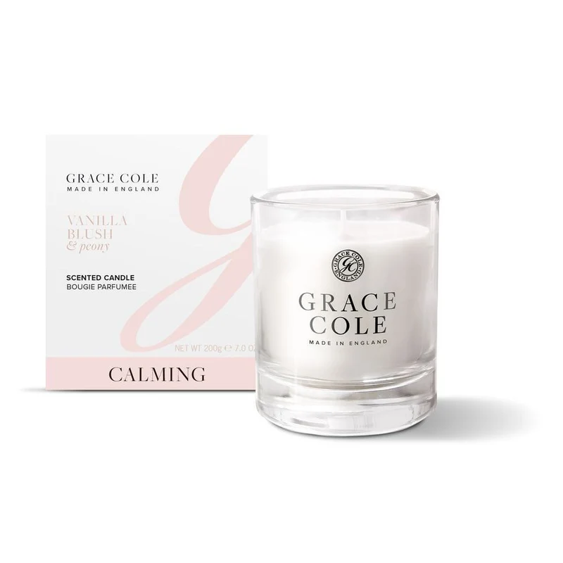 Grace Cole Vanilla Blush & Peony Kaars