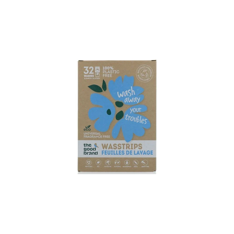 The Good Brand Wasstrips Parfumvrij