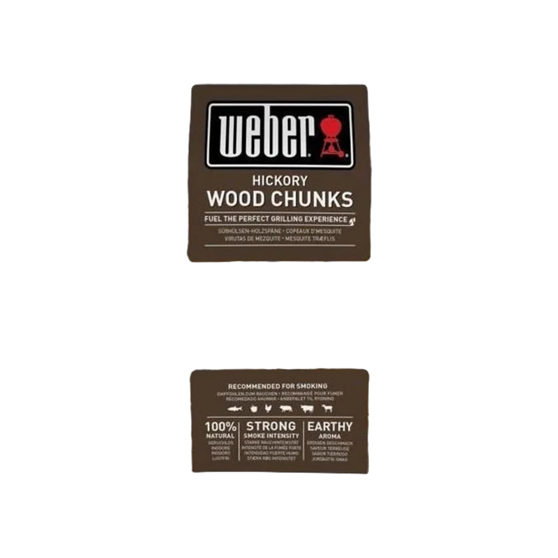 Weber Houtblokjes 1,5 kg, Hickory