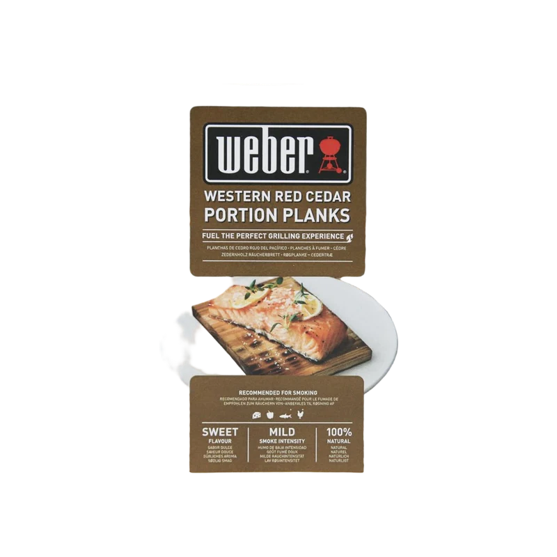 Weber Western Red Cedar Wood Portion Planks