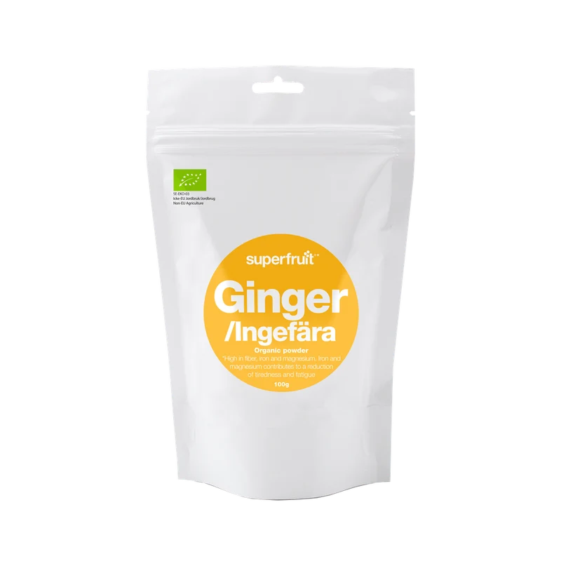 Superfruit Gember/Ingefära Poeder Biologisch 100 gram