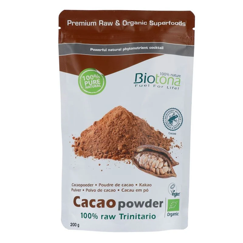 Biotona Cacao Powder Raw 200 gram