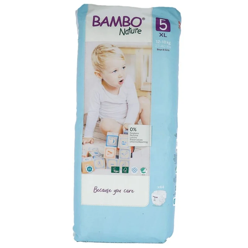 Bambo Nature Luiers Maat 5 XL 44 stuks