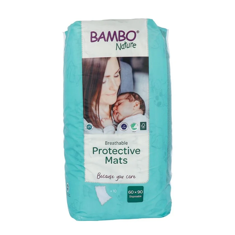 Bambo Nature Bedmatjes 60 x 90 10 stuks