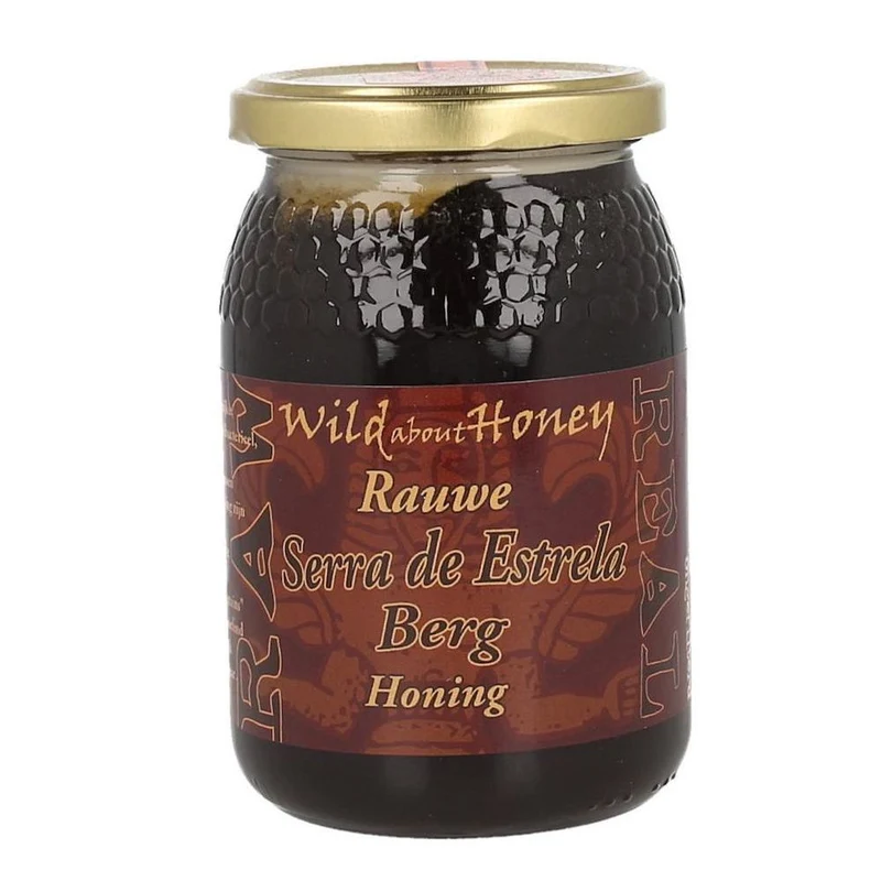Wild About Honey Honing Berg Rauwe 500 gram