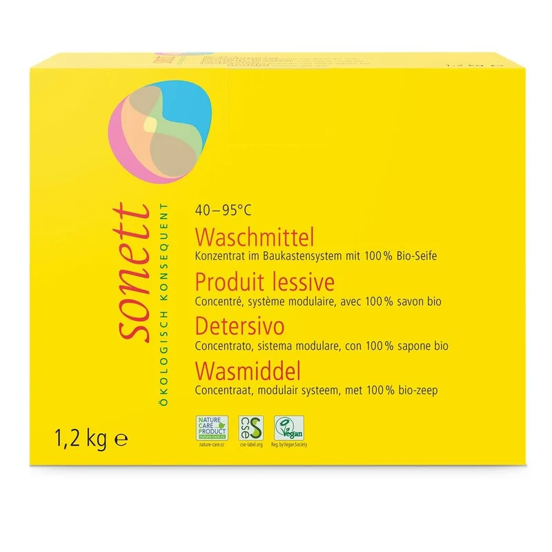 Sonett Wasmiddel Poeder 1,2 kg
