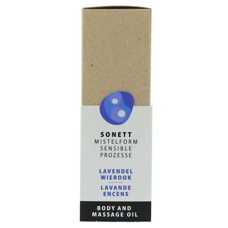 Sonett Mistelform Lichaams- en Massageolie Lavendel & Wierook 145 ml