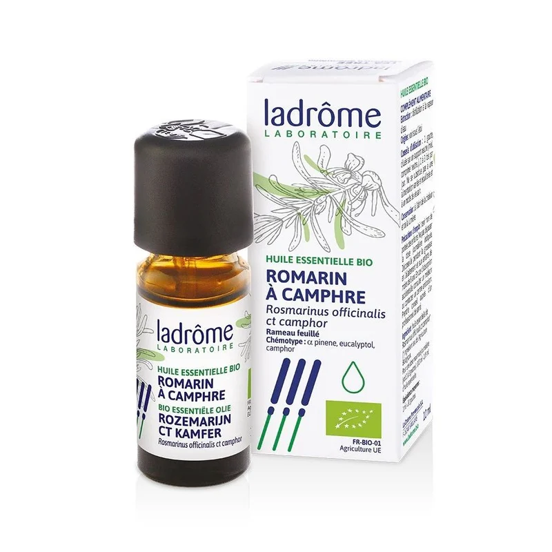 LaDrôme Rozemarijn Kamfer Olie Bio 10 ml