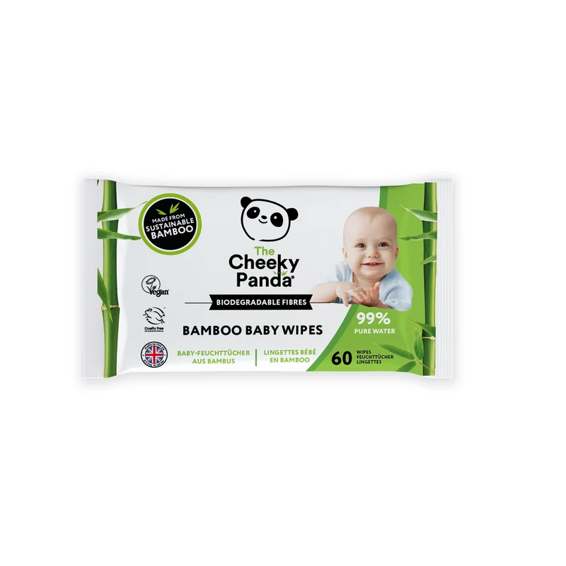 Cheeky Panda Baby Doekjes 60 stuks