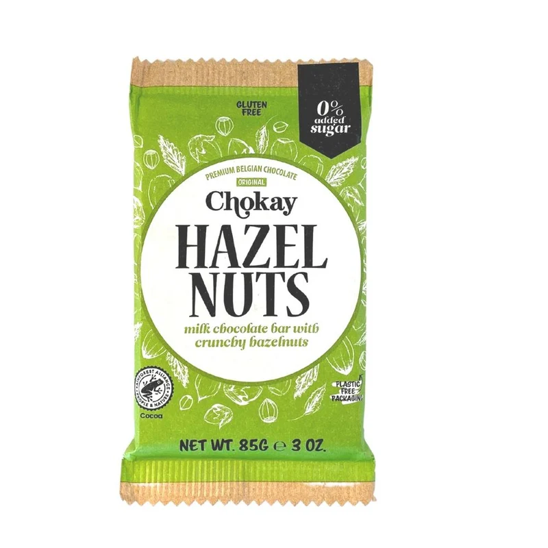Chokay Melkchocolade Hazelnoot 85 gram