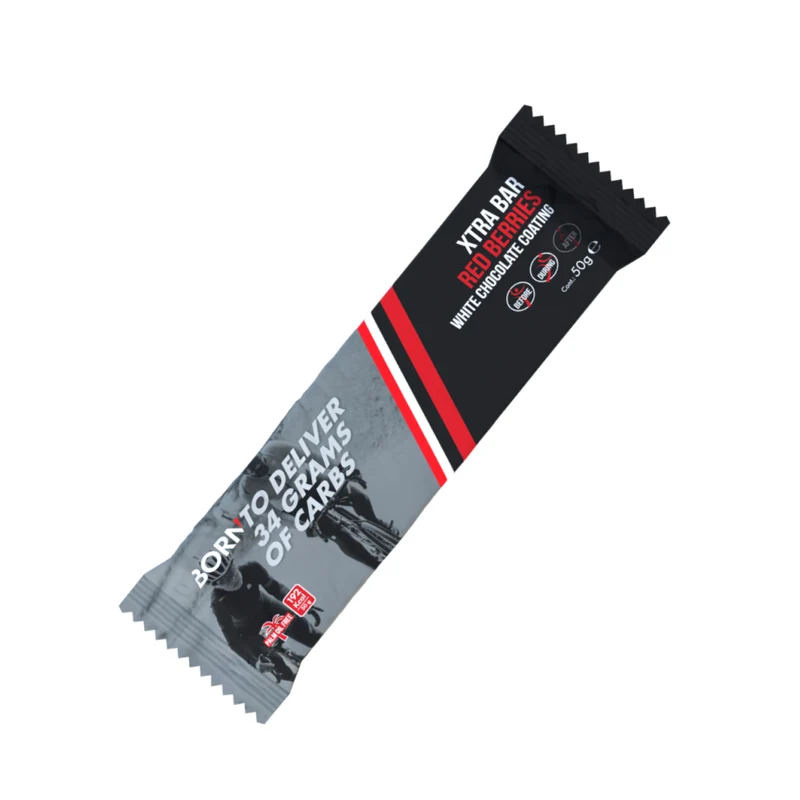 Born Xtra Reep Red Berries White Chocolate Coating 50 gram